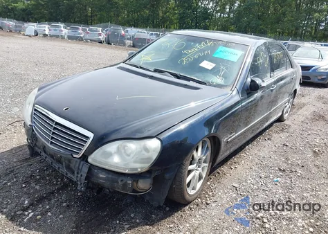 2004 Mercedes-Benz S 430 4Matic из США, поврежденный, VIN WDBNG83J54A420033